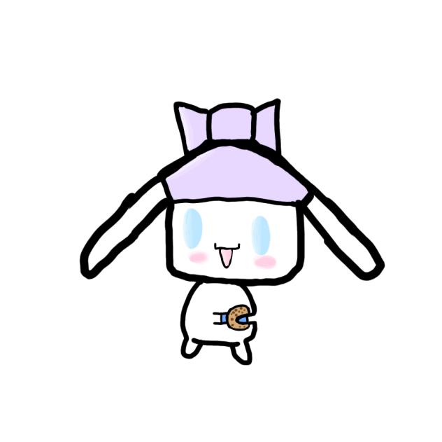 cinnamoroll carrying a cookie🍪