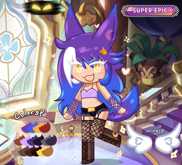 Luna Akiko Cookie !🍪💜💙(CRK)