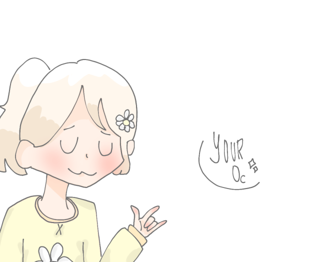 Draw Your OC here!! 🌼❤️2