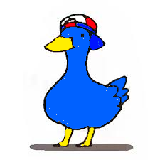 shuba duck but blue