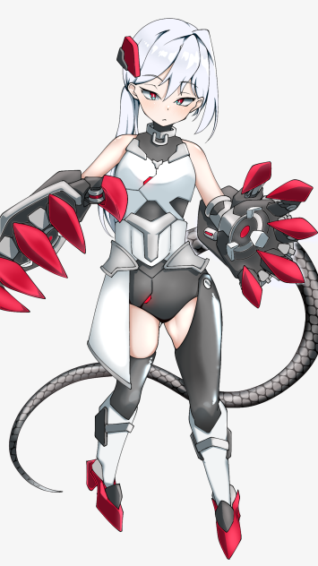 メカなガントレットを描きたかっただけ