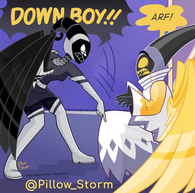 DOWN BOY Meme - Adam and Lute w Mask