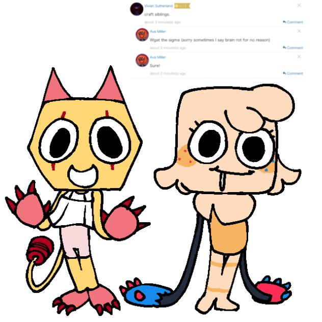 Craft siblings gender swap