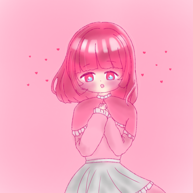【ピンク系】かわいい女の子💕