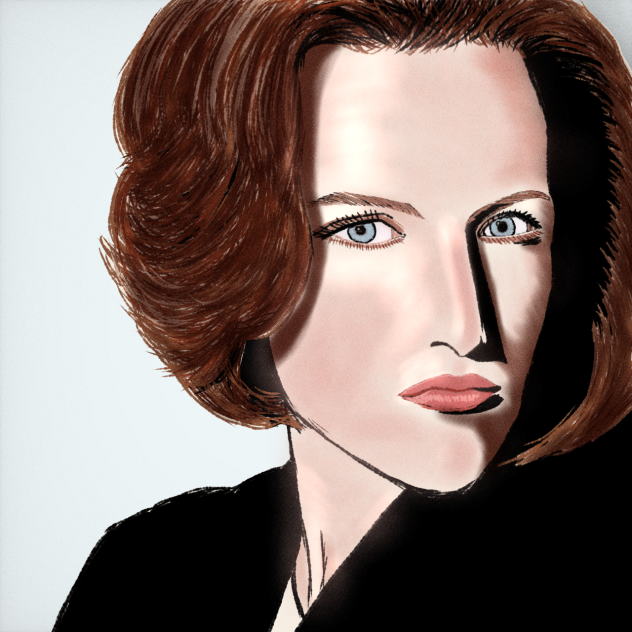 Xファイルのスカリー捜査官