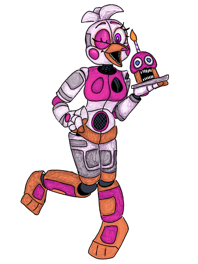 funtime chica - ibisPaint