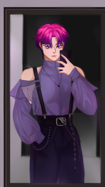 Ube entered the party room