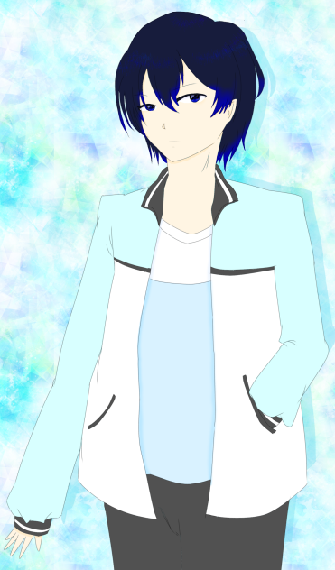 萌え袖男子くん(フリーアイコンにどうぞ)