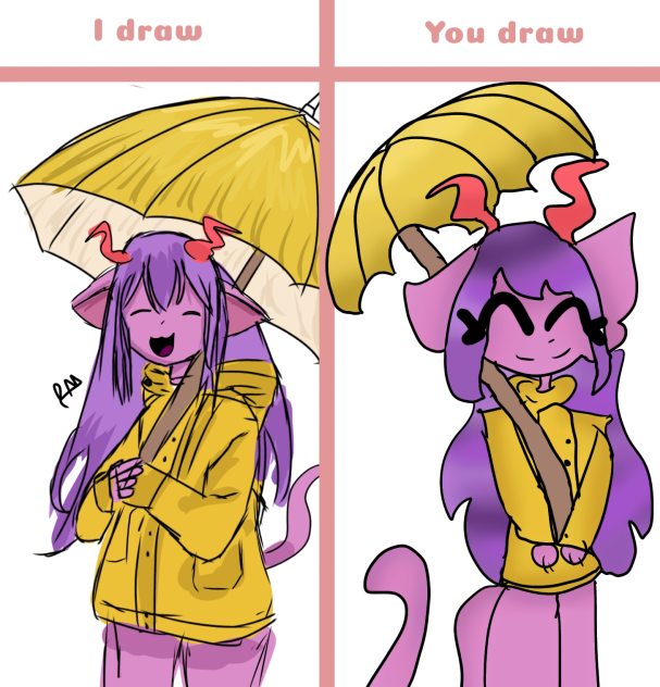 I draw you draw with potatomonkey16