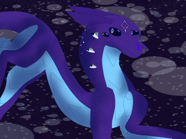 Comm 8 - Moon Watcher for Allie WIP