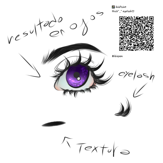 Eyelash ♡ ibisPaint