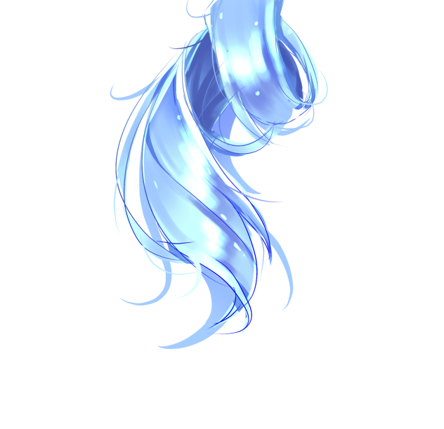 How to color hair ibisPaint