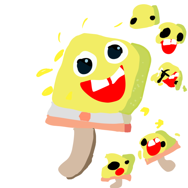 SpongeBob gets sturdy