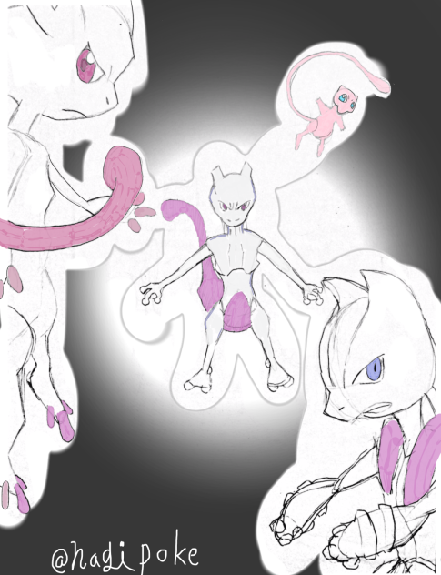 [ポケモン]ミュウツー&ミュウ