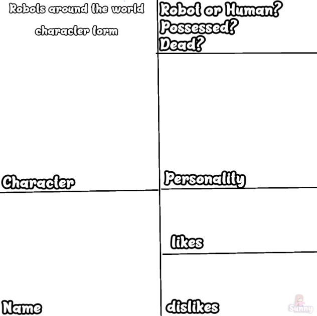 Form for my new comic