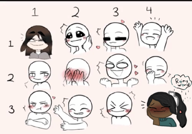 Expression colab 🥰! - ibisPaint