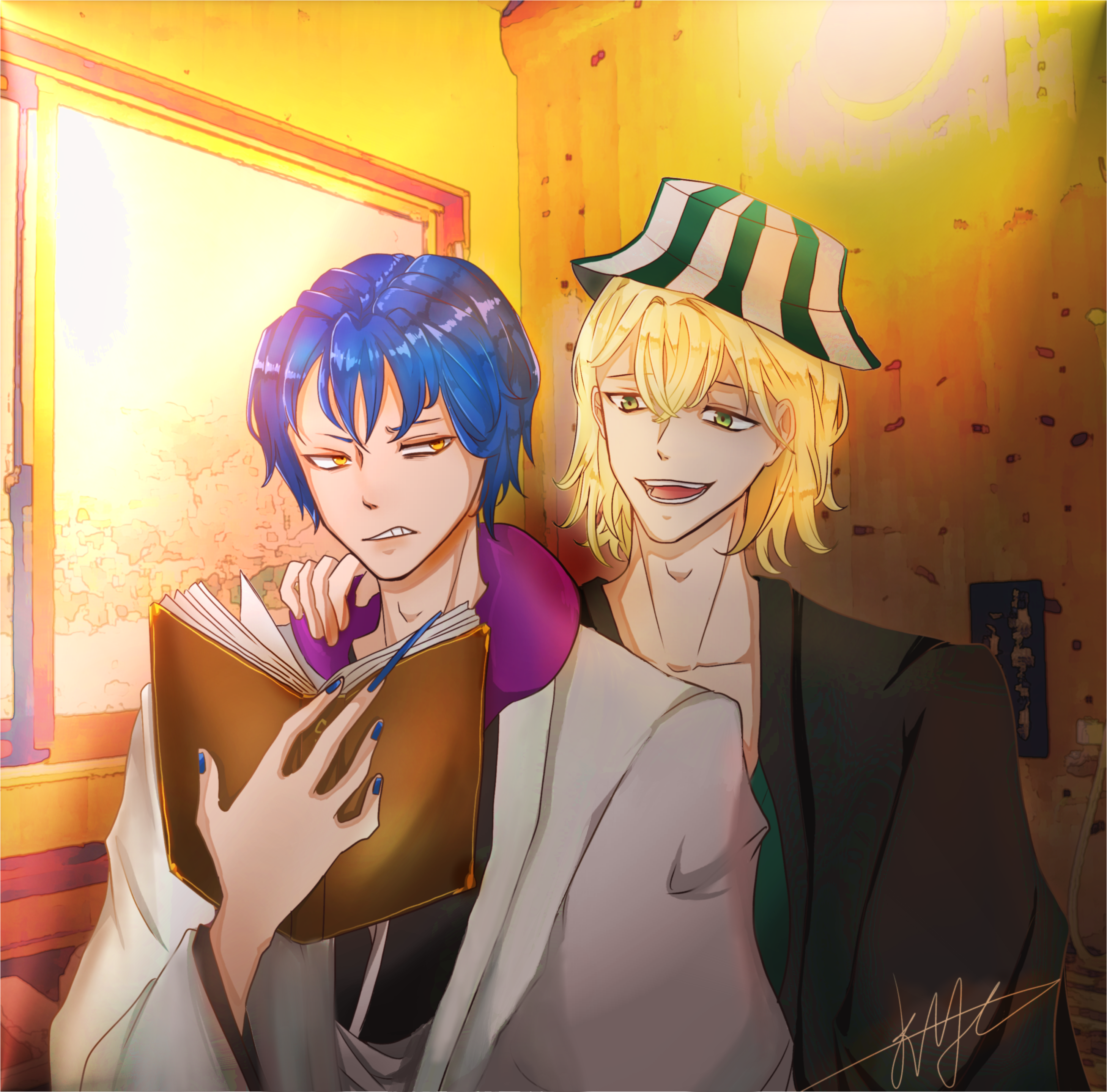 Bleach Urahara X Mayuri Ibispaint