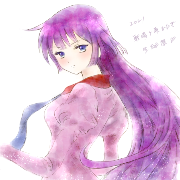 化物語の戦場ヶ原ひたぎちゃん生誕祭ファンアート