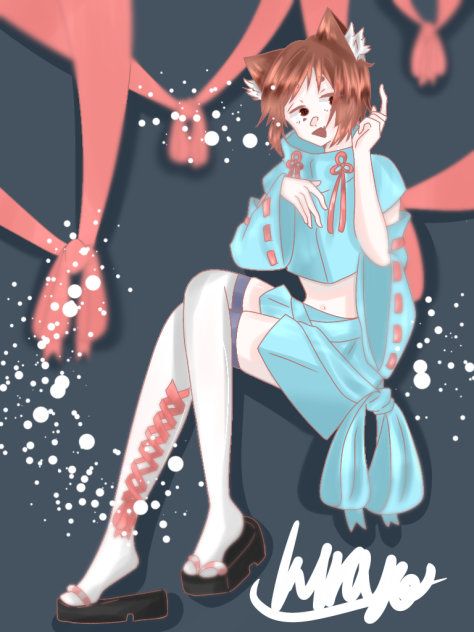 お稲荷様 Ibispaint