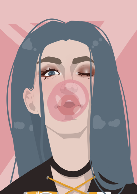 Bubble gum - ibisPaint