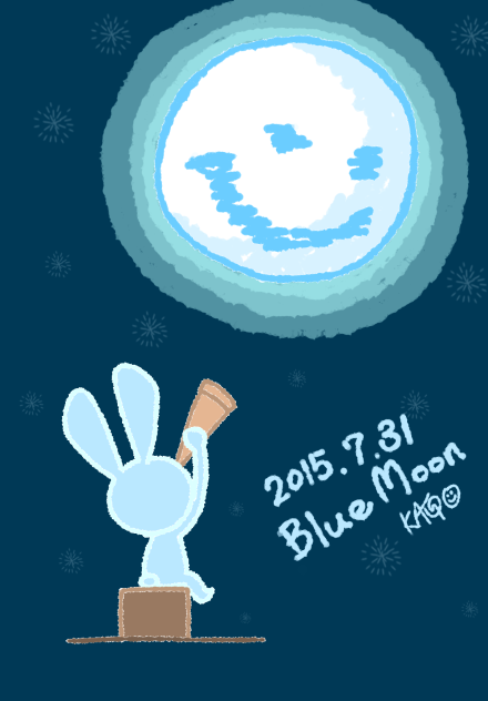 Blue Moon - ibisPaint