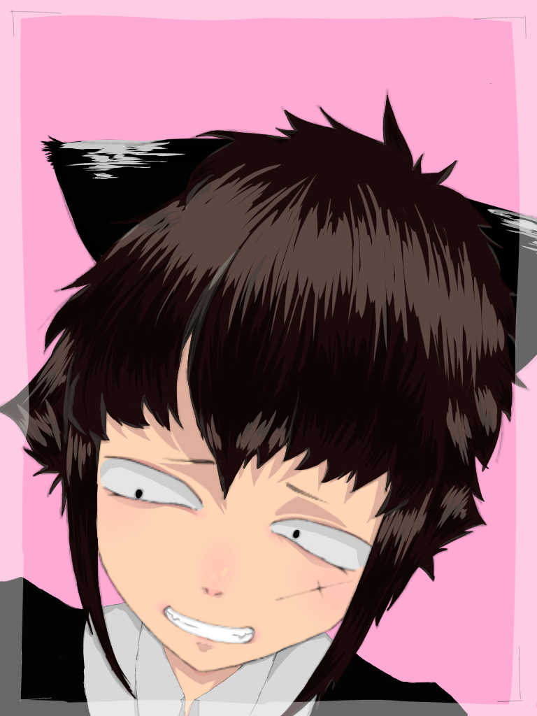 猫耳が生えた轟雷市 Ibispaint