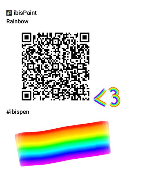 rainbow brush!