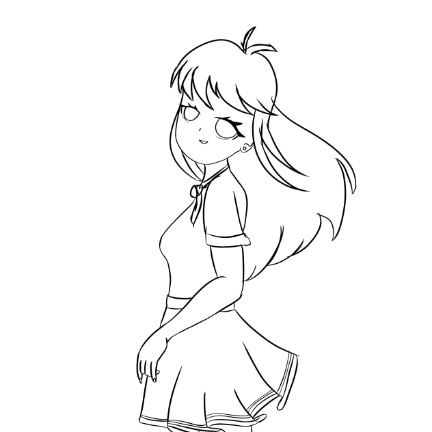 Starry Night lineart
