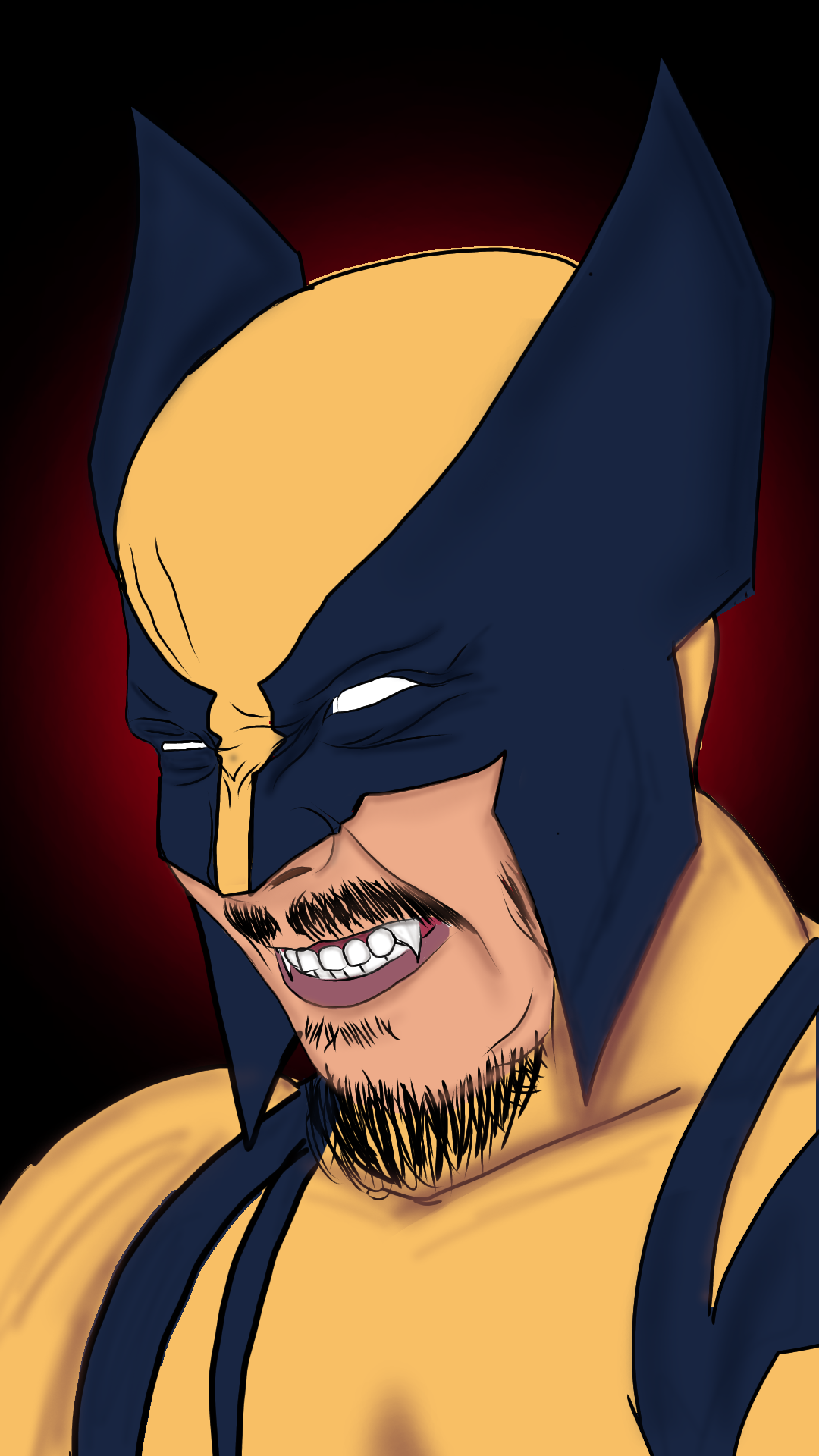 Wolverine Xmen Ibispaint