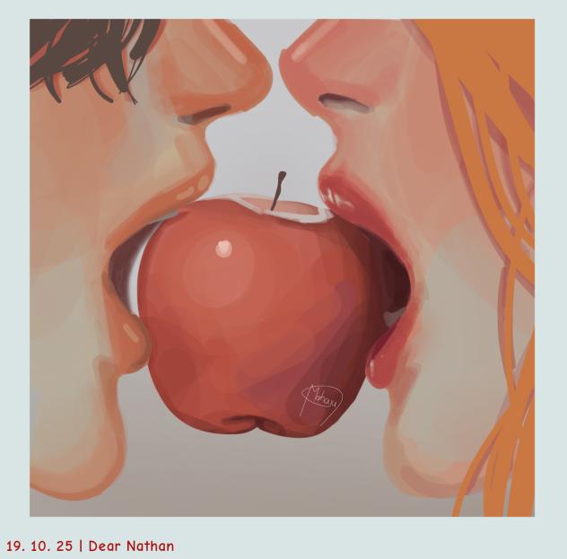 an apple