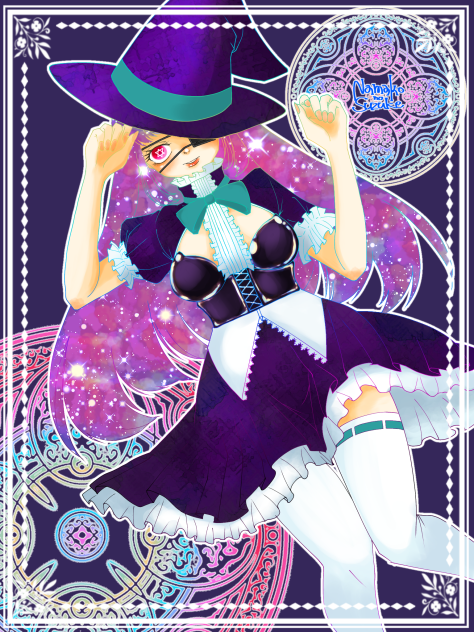 眼帯魔女@カラー