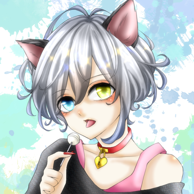 【線画】獣耳【拝借】