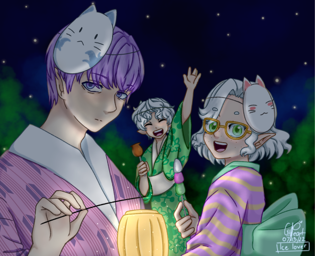 out together