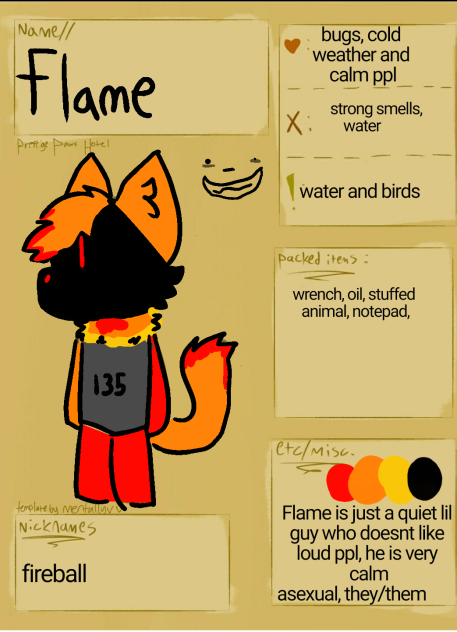 flame my child