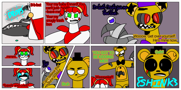 N-o, Eyes on the Inside. p4 FNaF comic