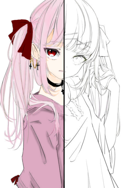 フリー素材　塗りました