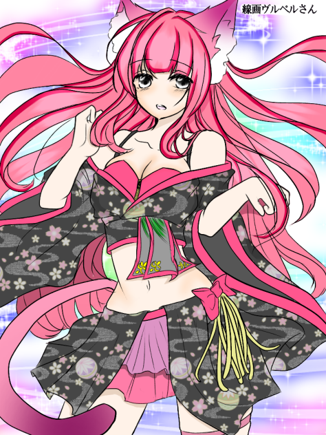 ヴルペルさんの線画お借りしました