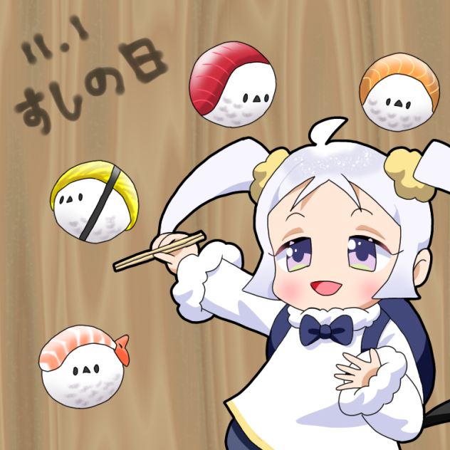 てまりずしねむエナガちゃん