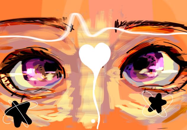 Eyes of love.. ❓ ❣️