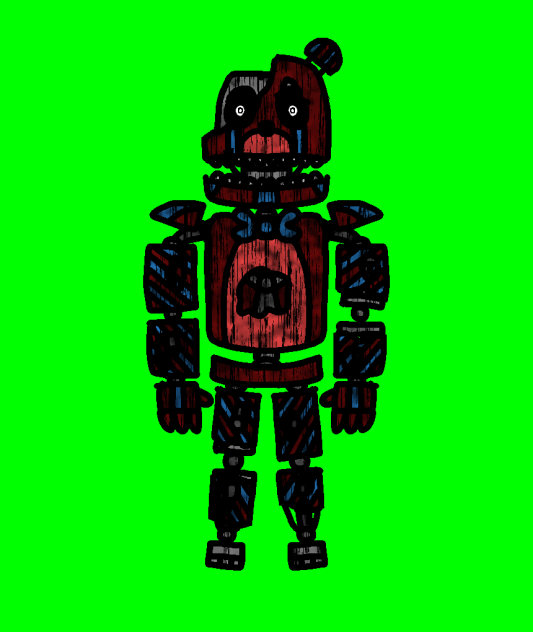 old Phantom sad bear