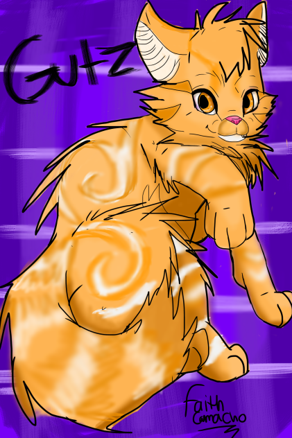 one of many of my cats