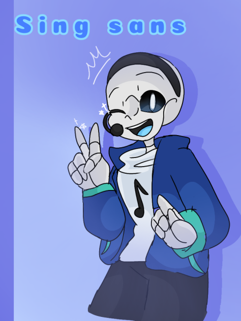 art request of sans Oc's sing sans