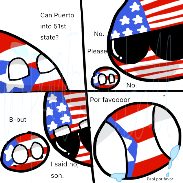 Puerto Rico cannot into state