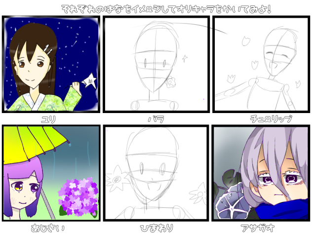 合作　オリキャラを考えよう！