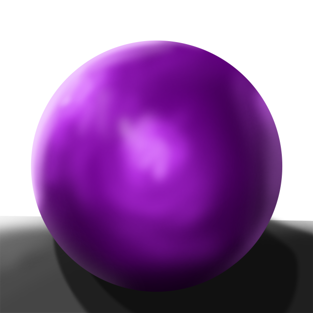 Shading, but purple