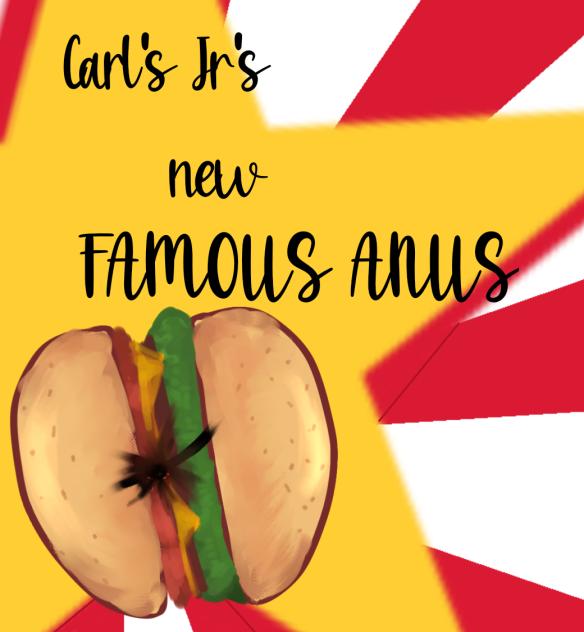 Carljr's new burger.....