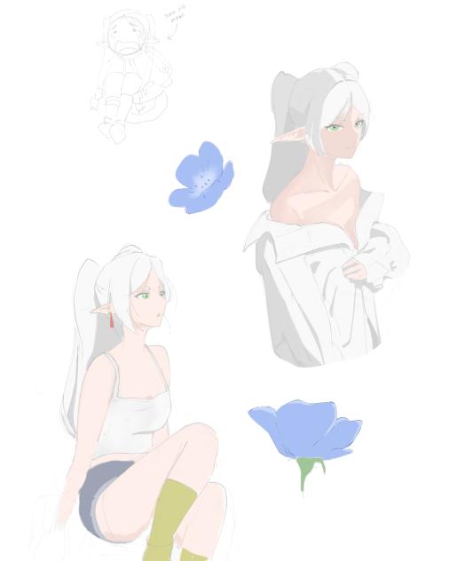 frieren random sketch