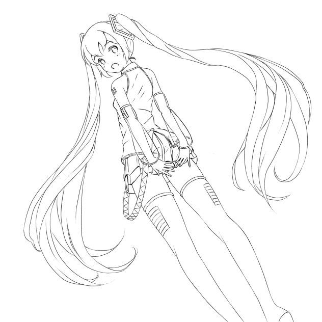 初音ミクＶ３ ローアングル