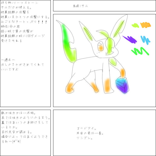 キャラ募集②