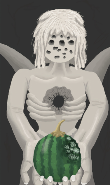 Entropy with a watermelon .